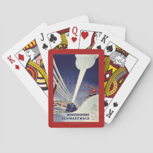 Baralho Alemanha - esqui na Floresta Negra