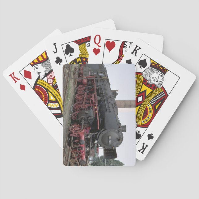 Baralho Alemanha, Rys_Trains federal alemão do mundo (Verso)