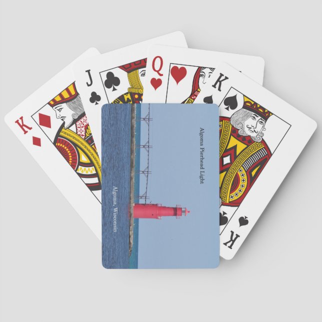 Baralho Algoma Pierhead Cartas de jogar (Verso)