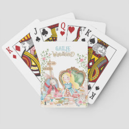 Baralho Alice Adventures em Woderland Birthday Tea Party