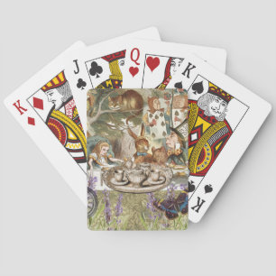 Baralho Alice Adventures em Wonderland Mad Tea Party