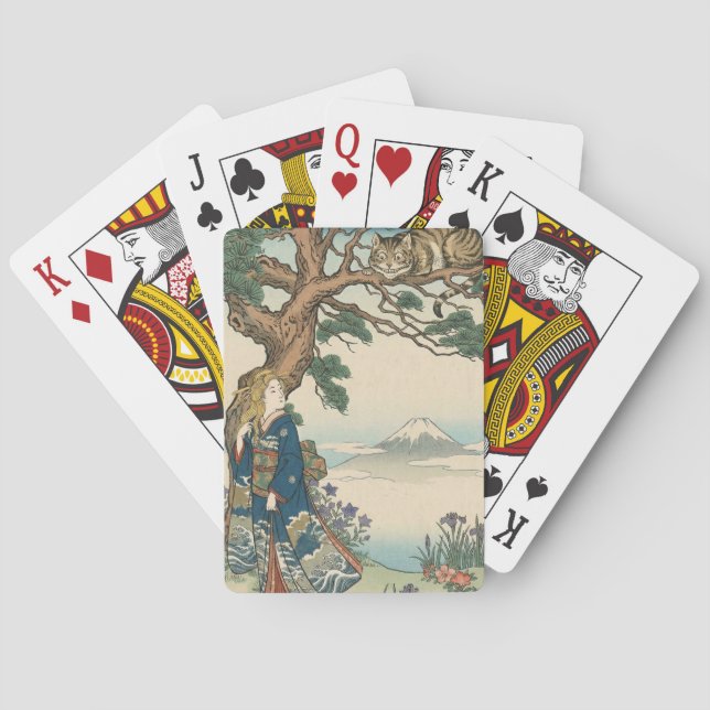 Baralho Alice Lost in Japan | Ukiyo-e Mad Journey (Verso)