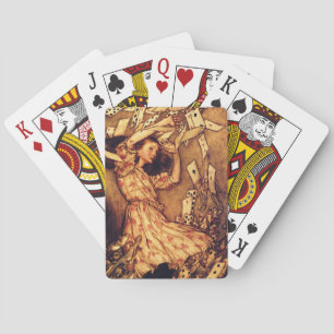 Baralho Alice no País das Maravilhas Caindo de Cartas Jog