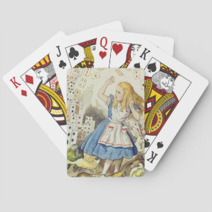 Baralho Alice no país das maravilhas, o chá dos cartões