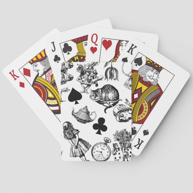 Baralho Alice White Rabbit Wonderland Classic (Verso)