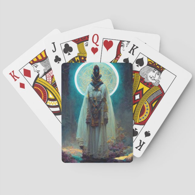 Baralho Alienígena Fae 2 Fantasy Sci-Fi (Verso)