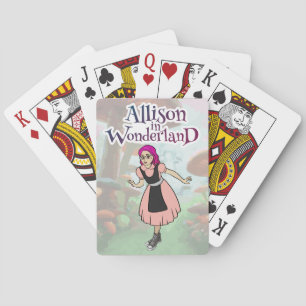Baralho Allison em Wonderland Playing Cards