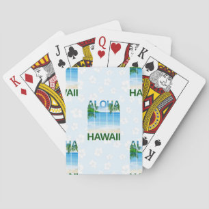 Baralho Aloha Hawaii Island Summer Beach