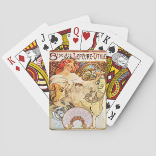 Baralho Alphonse Mucha Biscuits Lefevre-Utile