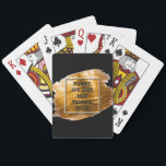 Baralho Alterar Texto Adicionar Nome Ela Estimulou Dourado<br><div class="desc">Adicione o Nome e Mude QUALQUER do Texto - - consulte a minha loja para ver mais excelentes que Ela Deu Presentes.</div>