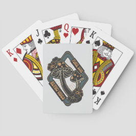 Baralho Amanita Muscaria Mushroom Botanical Cottagecore 