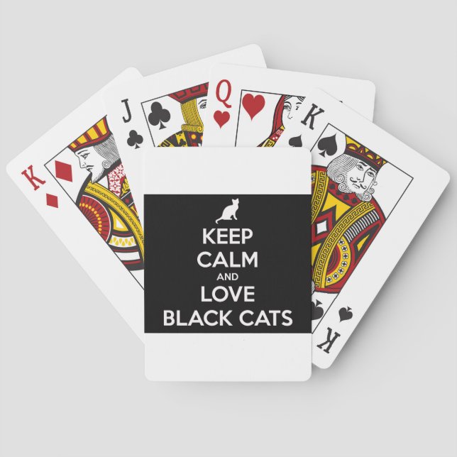 Baralho Amar Gatos Negros (Verso)