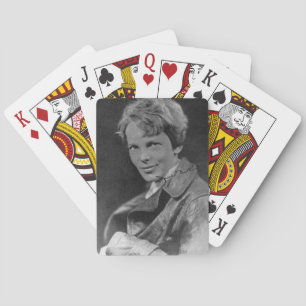 Baralho "Amelia Earhart Assinou Foto"