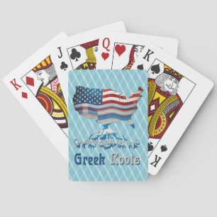 Baralho "American Grega Roots Playing Cards"