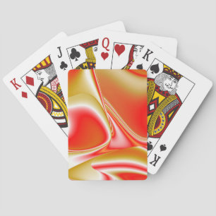 Baralho Amor e Abstrato 3D Rainbowart Dourado