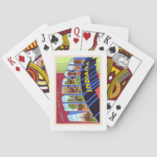 Baralho Anderson Indiana em Vintage - Letra grande postal