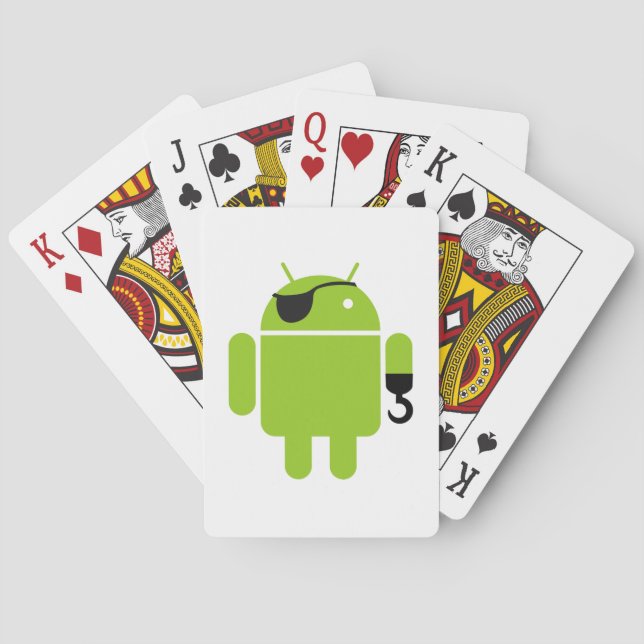 Baralho Android Robot Mighight Pirate (Verso)