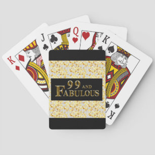 Baralho Aniversário de 99 anos