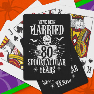 Baralho Aniversário de Casamento de 80 Spooktacular do Hal