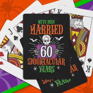 Baralho Aniversário de Casamento do Dia 60 de Spooktacular