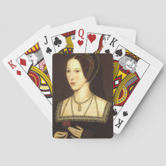 Baralho Anne Boleyn Jogando Cartões