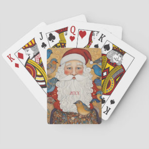 Baralho Ano Personalizado Boho Papai Noel