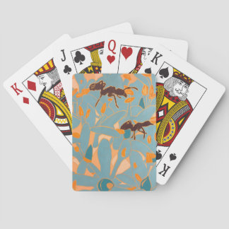 Baralho Ants with Blue flowers Autralian Flora