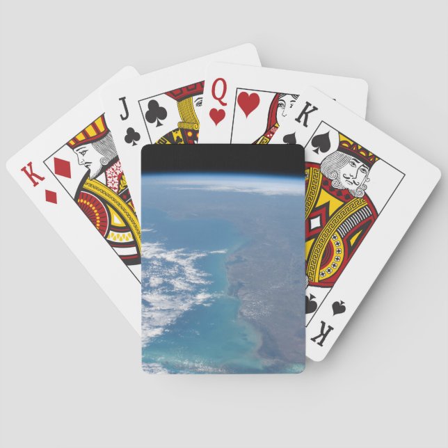 Baralho Ao Nordeste Da Península Da Flórida. (Verso)