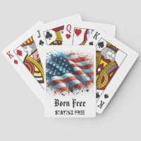 *** AP16 Bandeira Americana Vermelha Branca Azul J
