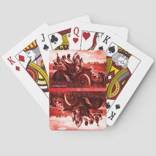 BARALHO APACHES E GERONIMO CONDUZINDO UM CARRO A MOTOR