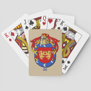 Baralho Apelido espanhol Gil Shield e Mantle