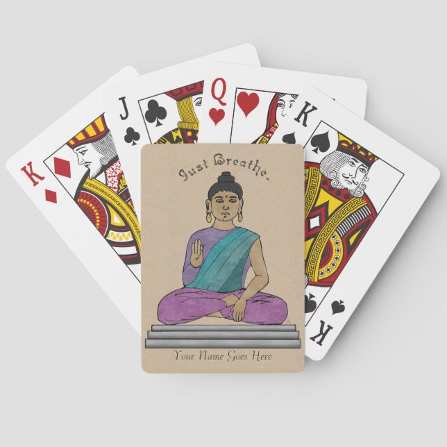 Baralho Apenas respira (deck personalizado de cartões) (Verso)