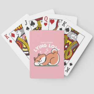 Baralho Apenas um Shiba Mente Baixo: Design de Shiba Inu C