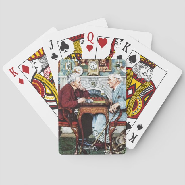 Baralho April Fool, 1943 (Verso)