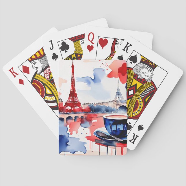 Baralho Aquarela Parisiense (Verso)