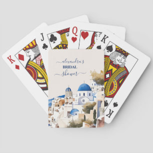 Baralho Aquarela Santorini Destino Nupcial