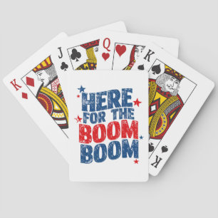 Baralho Aqui para O Boom 4 de Julho Patriótico 
