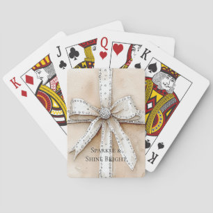 Baralho Arco Glitzy Glam Silver White Cream