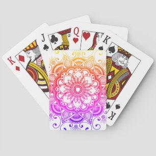 Baralho Arco-Íris Mandala - Cartões