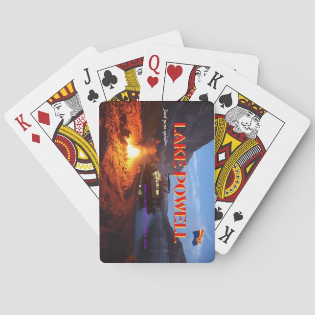 Baralho Área de Recriação do Desfilamento do Lago Powell G (Verso)