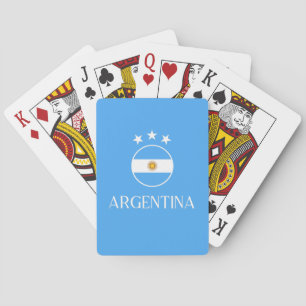 Baralho Argentina 2 estrelas brancas 3
