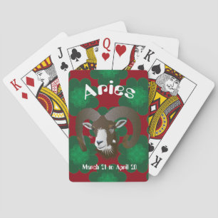 Baralho Aries March 21 to abril 20 playing cards