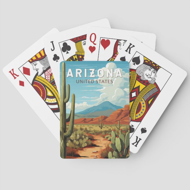 Baralho Arizona Art Vintage (Verso)