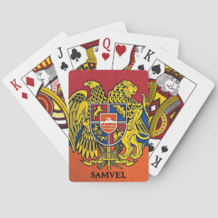 Baralho Armênio - Casaco de Armas Emblem Hayastan Nome