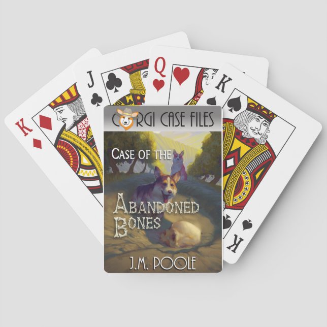 Baralho Arquivos de caso Corgi reproduzindo cartões - séri (Verso)