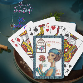 Baralho Arrastamento 20 da Arte Trim Azul