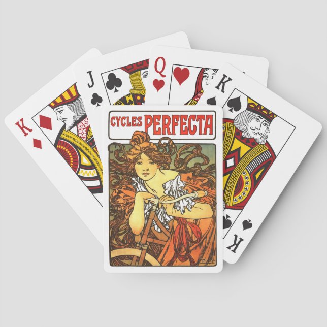 Baralho Art Nouveau Mucha Arte (Verso)