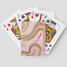 Arte de IA Luxo Dourado Rosa