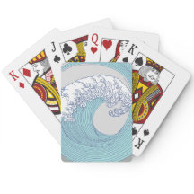 Arte de onda de surf Ukiyo-e japonês vintage Costa