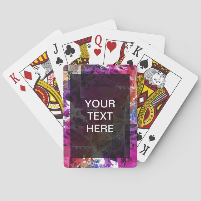 Baralho Arte Fractal Apofítica - Modelo da teia de aranha (Verso)